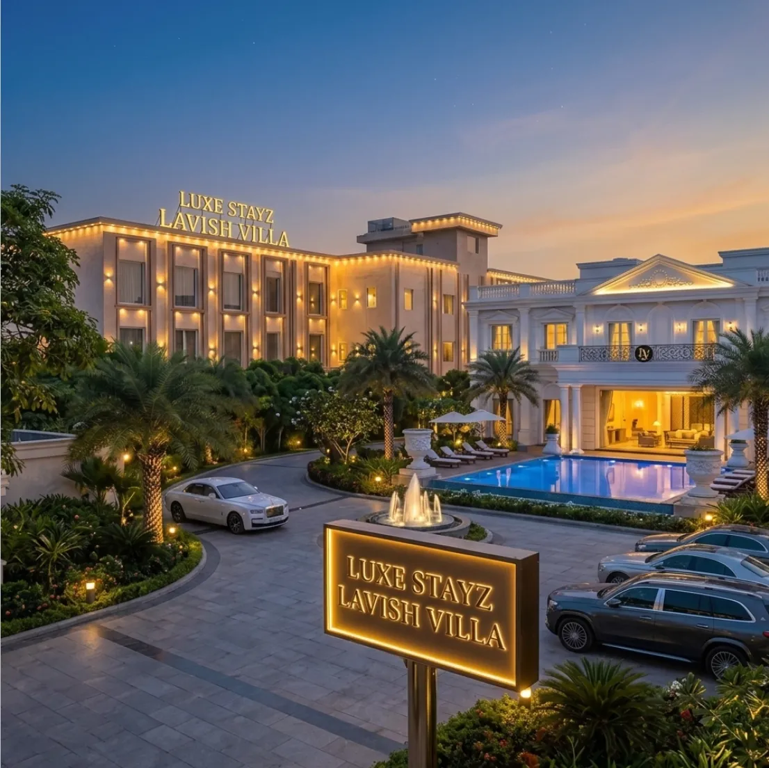 LuxeStayz Premium Hotel Interior - Curated Luxury Stays in India
