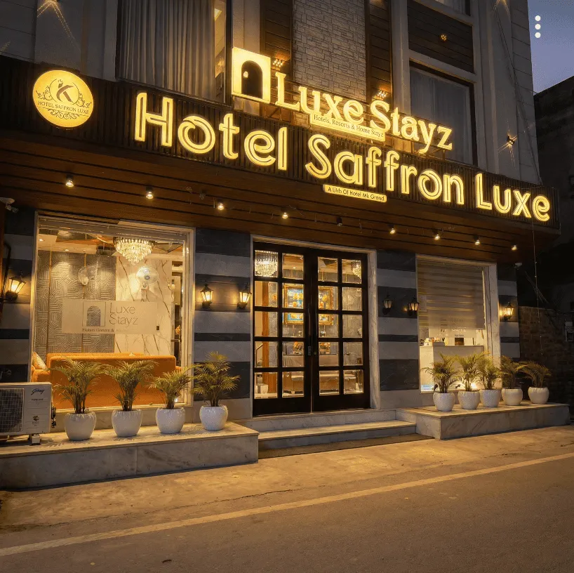 LuxeStayz Premium Hotel Interior - Curated Luxury Stays in India