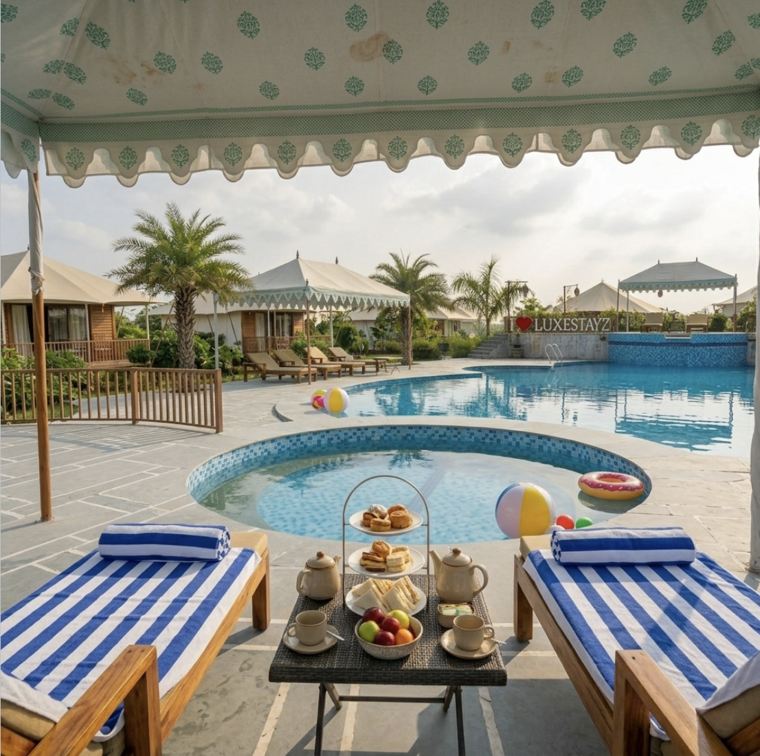 Luxe Stayz Signature Pushkar - Pool & Leisure - Pushkar - LuxeStayz hotel photo